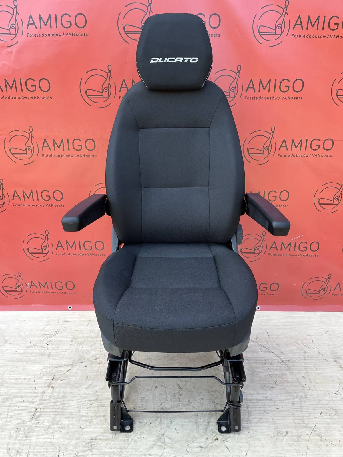 Seat Fiat Ducato 2022 Boxer Jumper Relay UK passenger | EU driver seat armrest adjustments