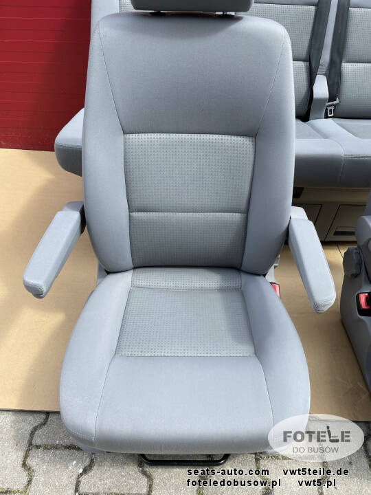 VW T5 driver and passenger seat bench Multivan seat sleeping bench DUO