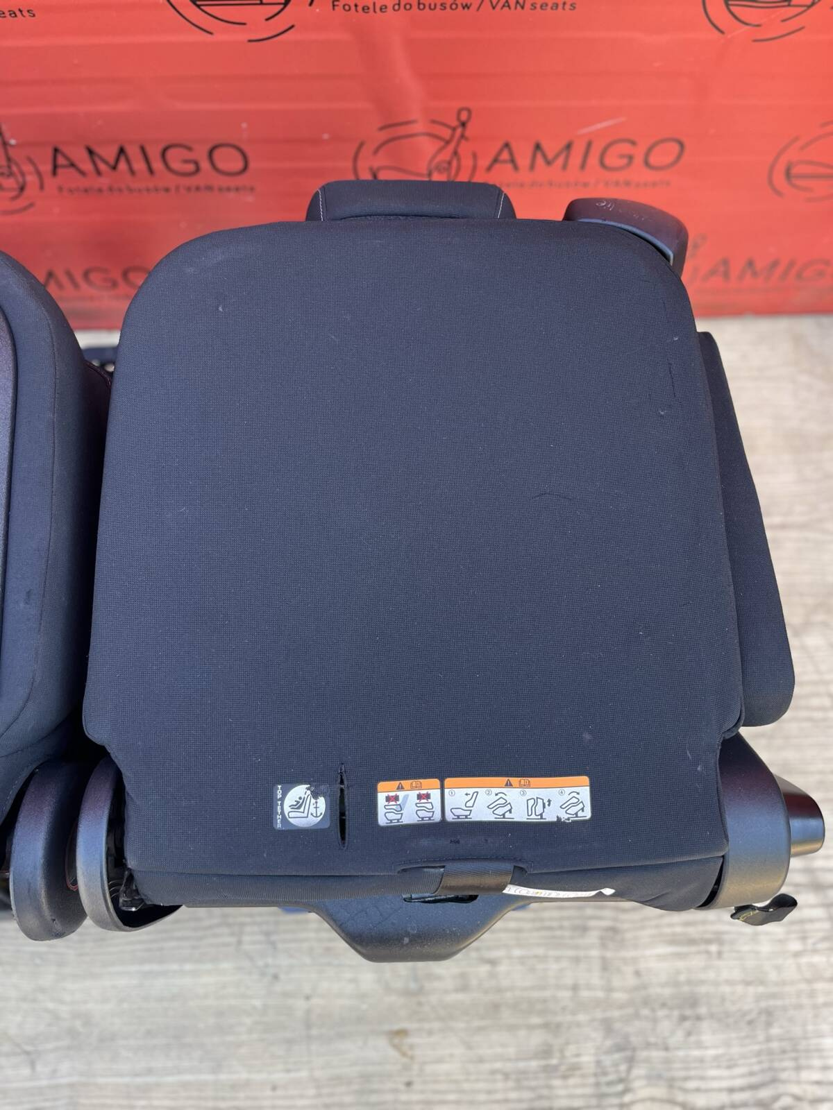 Seat Ford Transit Custom Tourneo bench rear folding seats 3x single seat Capitol