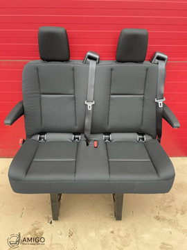 Seat Mercedes Sprinter W907 rear double bench MATURIN isofix with armrests