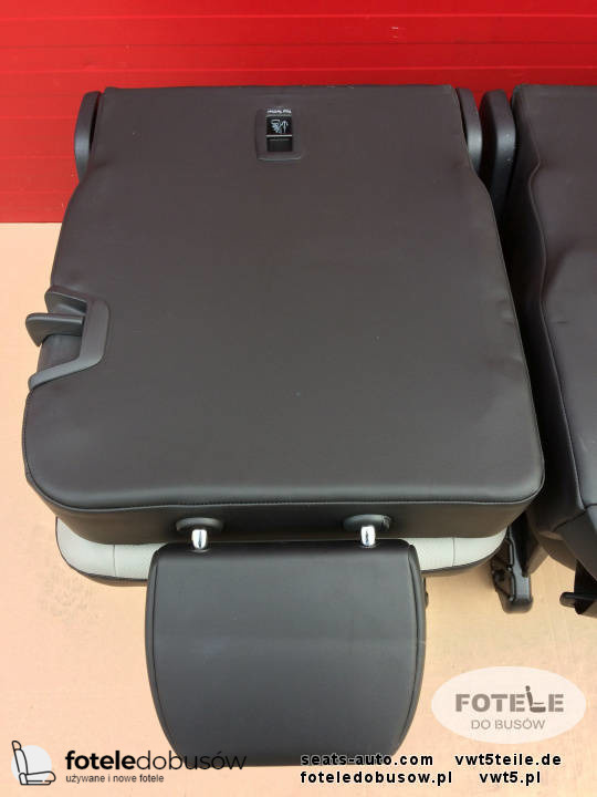 Bench rear triple seat VW T6 Transporter Moonrock Mesh t5 3x single