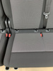 Bench rear triple double + single seat Toyota Proace Traveller Spacetourer Expert Vivaro C belts mounts