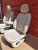 Seat Mercedes V class W447 driver passenger beige leather adjustments armrest
