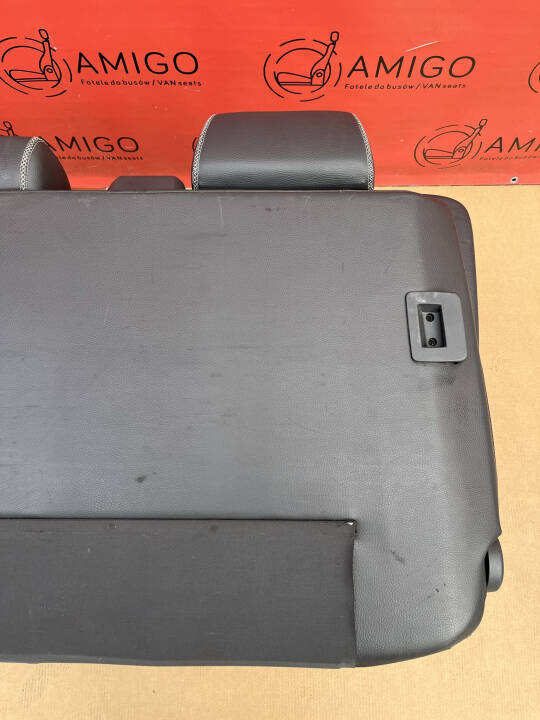 Bench rear triple seat VW T5.1 PanAmericana leather Multivan Caravelle t6