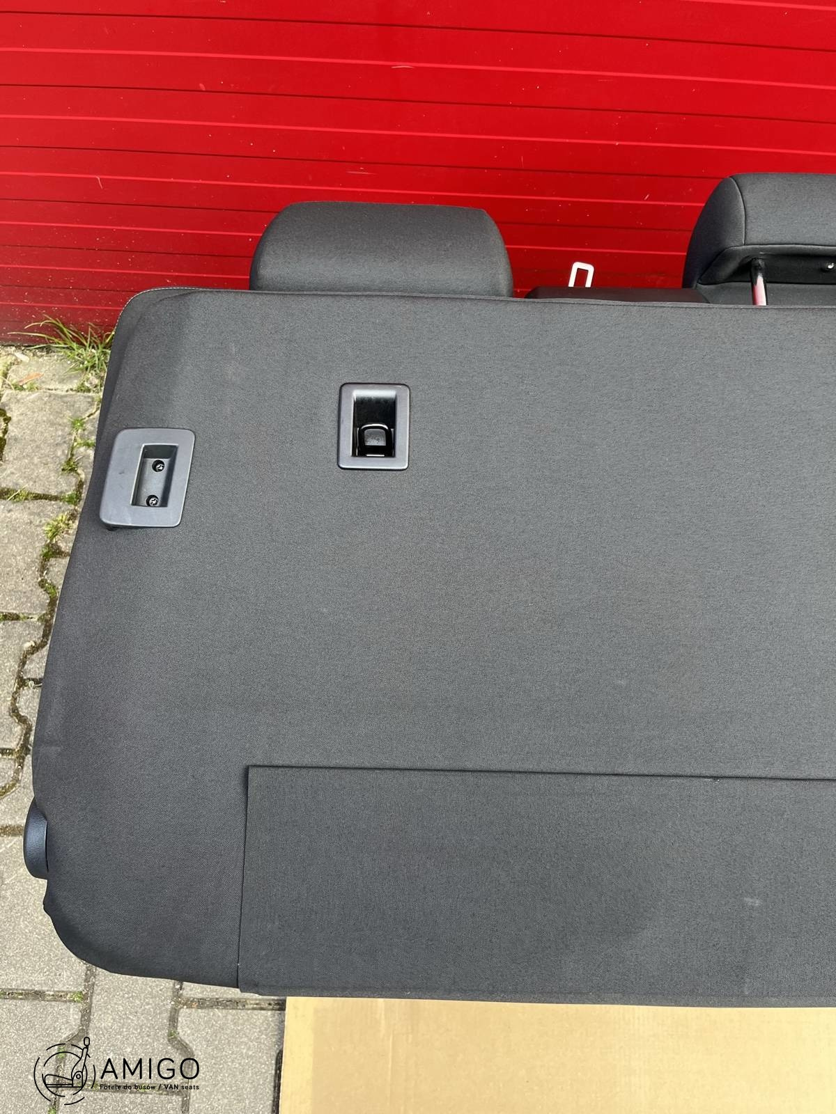 Bench rear triple seat VW T6.1 T6 Multivan Caravelle Circuit black t5