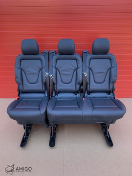 Rear Seats seat MERCEDES W447 V Class Bench Lugano Leather