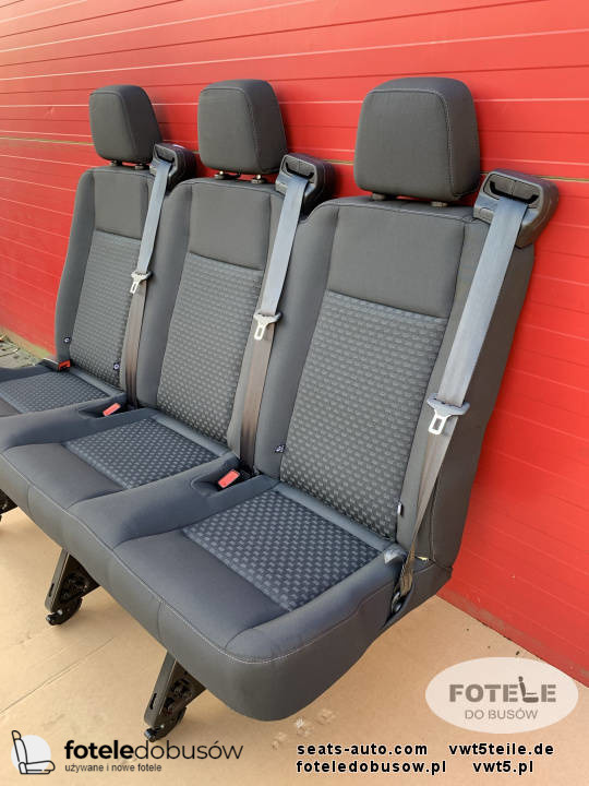 Seat Ford Transit MK8 bench triple rear three-seats V363 Capitol isofix