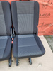 Bench rear triple seat VW T6.1 T6 Transporter BRICKS t5 3x single 1+1+1