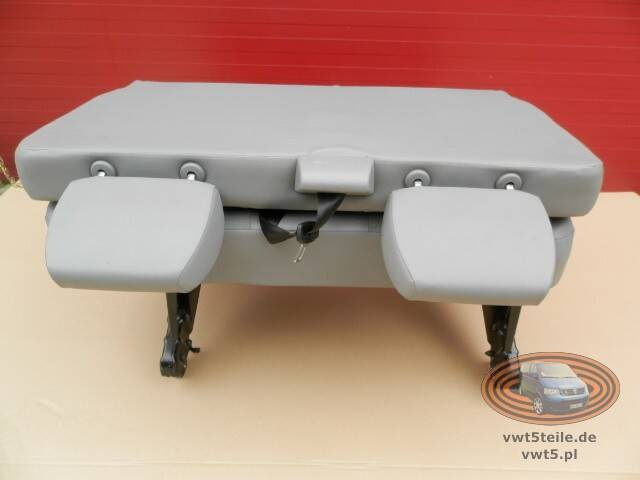 Seat Volkswagen VW T5 Inka rear double passenger bench RHD
