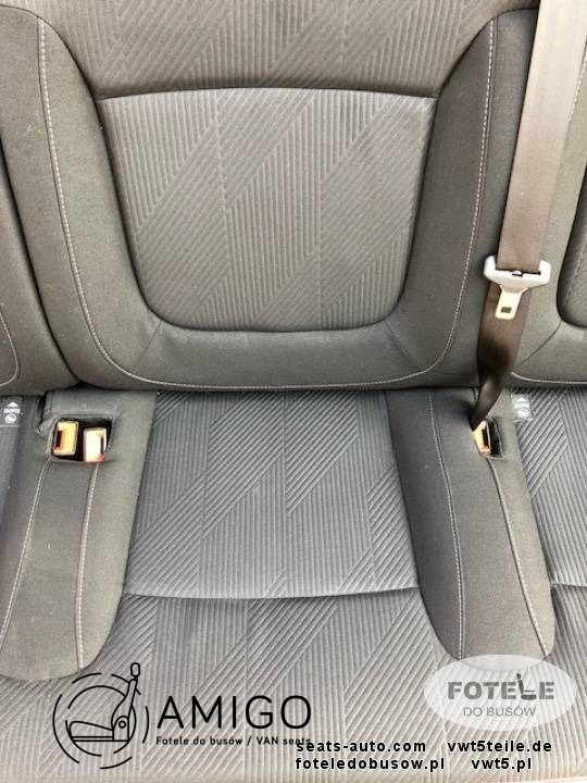 Seat triple bench Renault Trafic Opel Vauxhall Vivaro NV300 Talento belts set