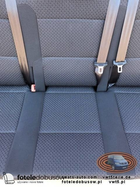 Bench rear triple seat VW T5 T6 Kutamo Multivan Caravelle