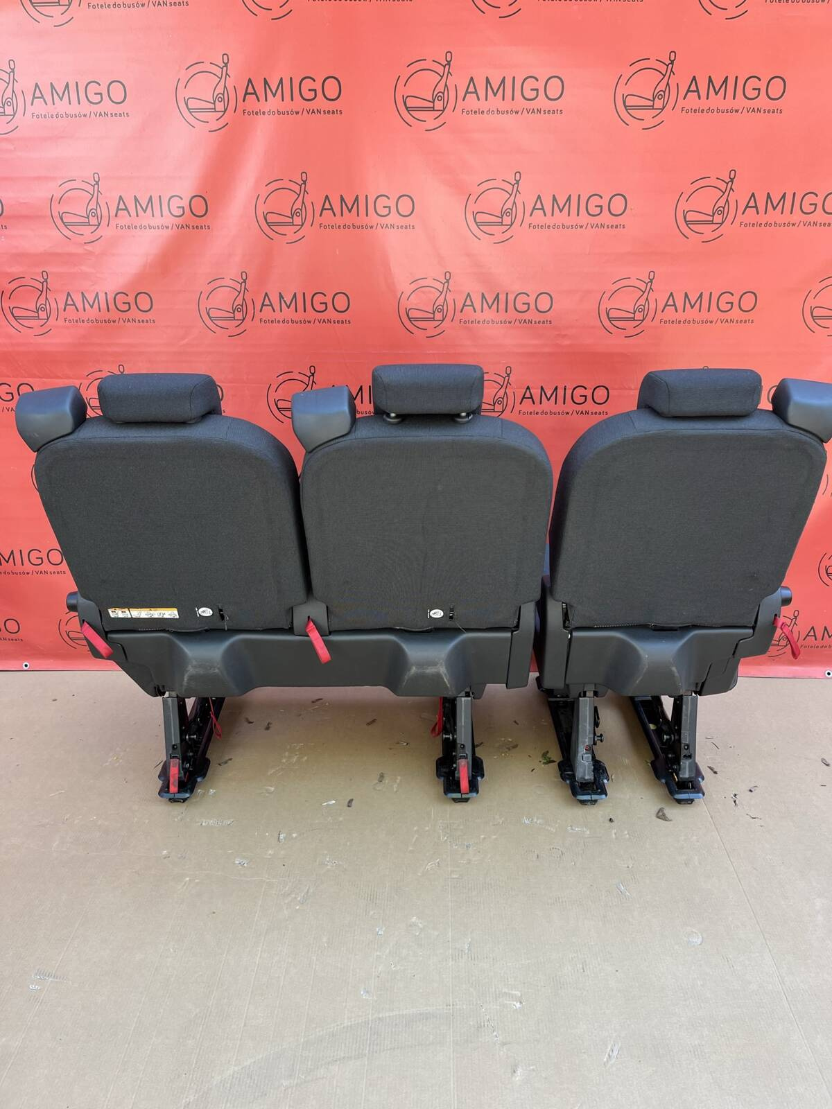 Seat Ford Transit Custom bench rear seats double single LHD TRAXON