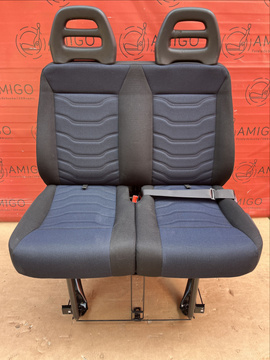 Iveco Daily VI 2014-2022 Seat double front bench cupholder passenger LHD