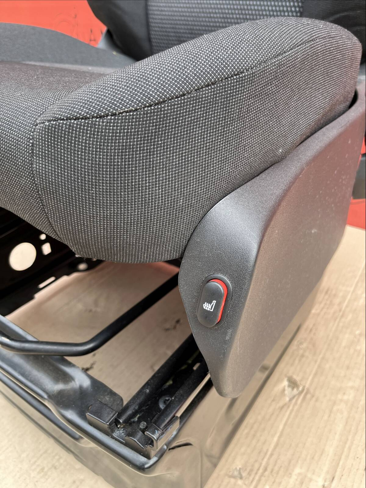 Ford Transit Custom MK8 Seat EU passenger | UK Driver armrest 2012-2021 Traxon Airbag Heated