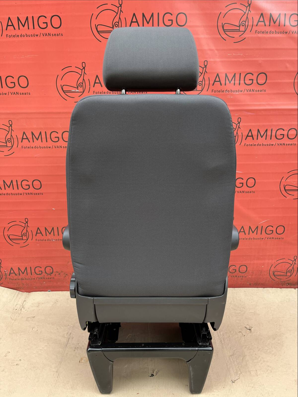 Seat VW T6 T5 anthracite front EU passenger | UK driver comfort adjustments armrests