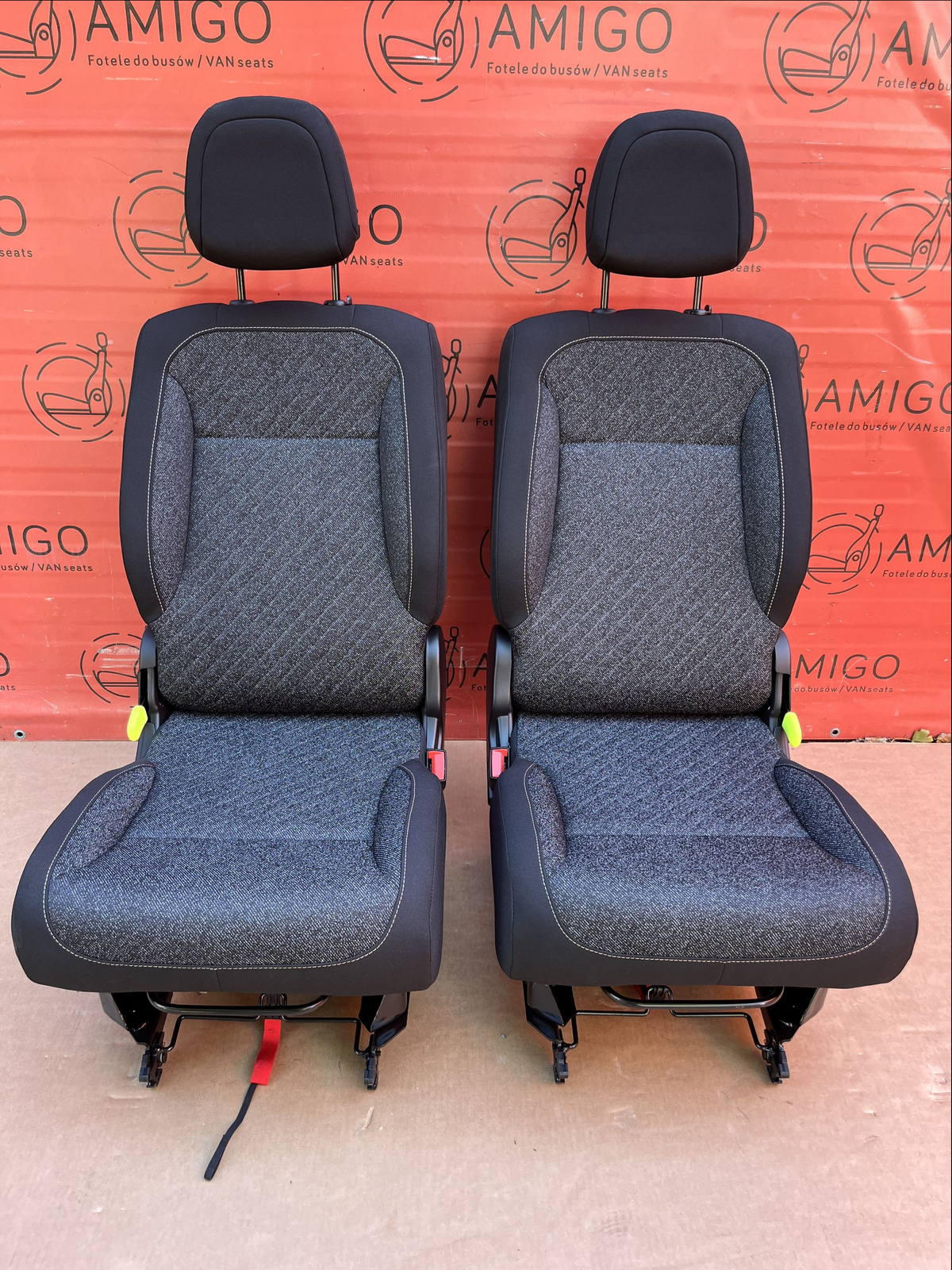 Seats set 3rd row single Berlingo Doblo Combo Partner Rifter ProAce City