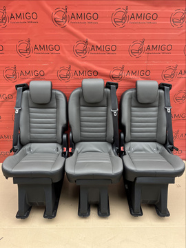 Ford Transit Custom Tourneo 3x seat single seat seats Salerno leather