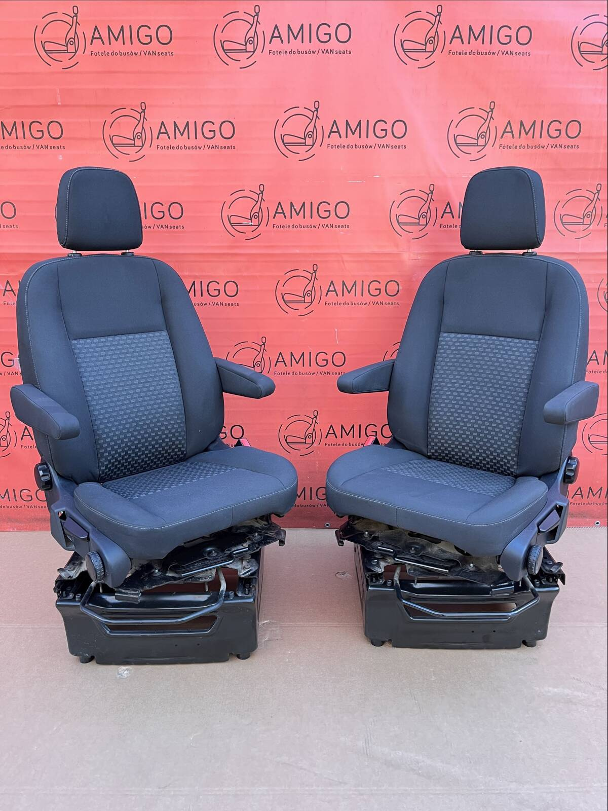 Ford Transit Custom SWIVEL Seat driver passenger armrest 12-2024 Capitol Camper