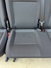 Bench rear triple seat VW T6 T5 Transporter KUTAMO single + double LHD