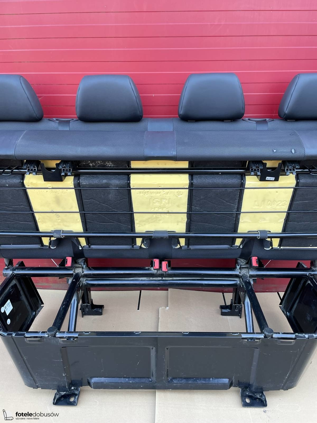 Seat Mercedes Sprinter W906 Crafter CREW CAB quadruple rear four-seats bench