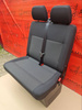 Seat VW T6 T5 double front passenger bench Double Grid with safe LHD