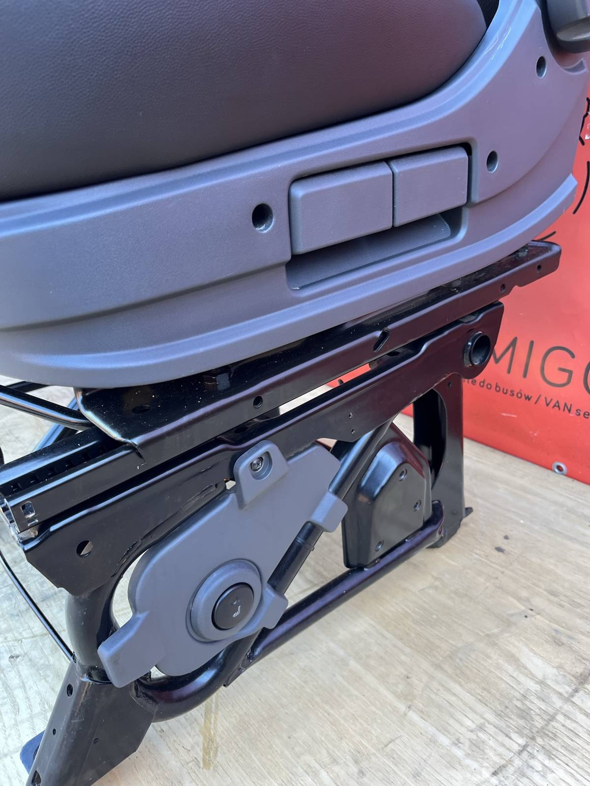 Seats Fiat Ducato Boxer Jumper Relay driver passenger seat armrests heating