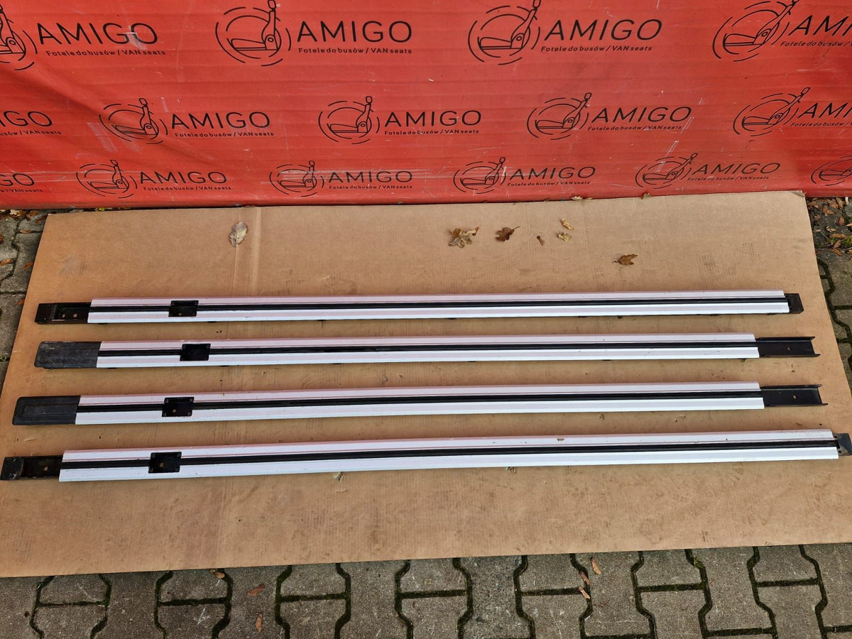 Rear rails for seats single Volkswagen VW T5 Multivan Caravelle SWB set