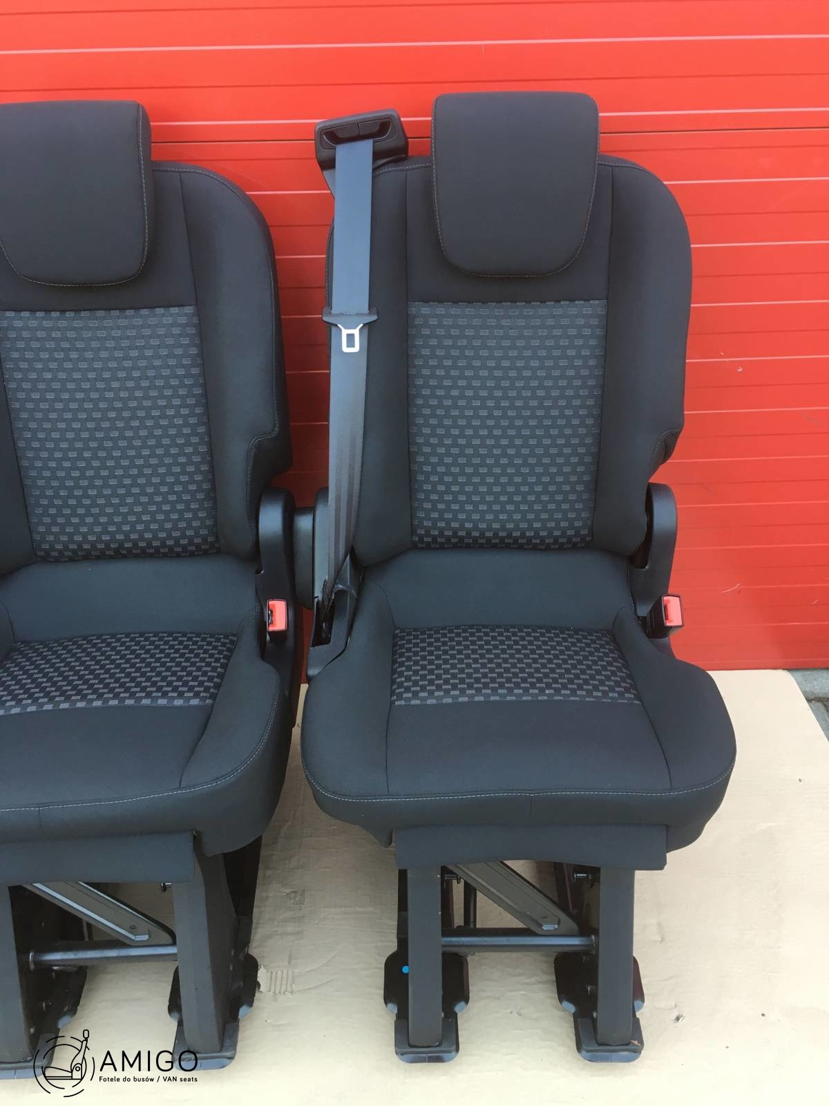 Seat Ford Transit Custom Tourneo bench rear folding seats 3x single seat