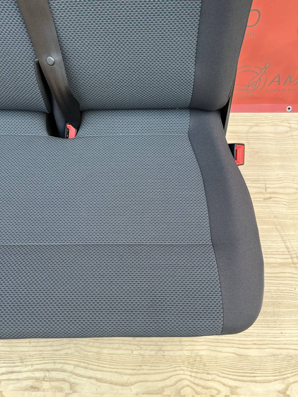 Seat VW T6 T5 double front passenger bench heated Simora LHD
