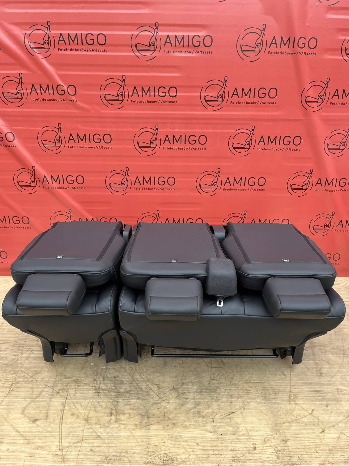 Rear bench seat Traveller Spacetourer Ulysse Zafira Life Vivaro Proace leather