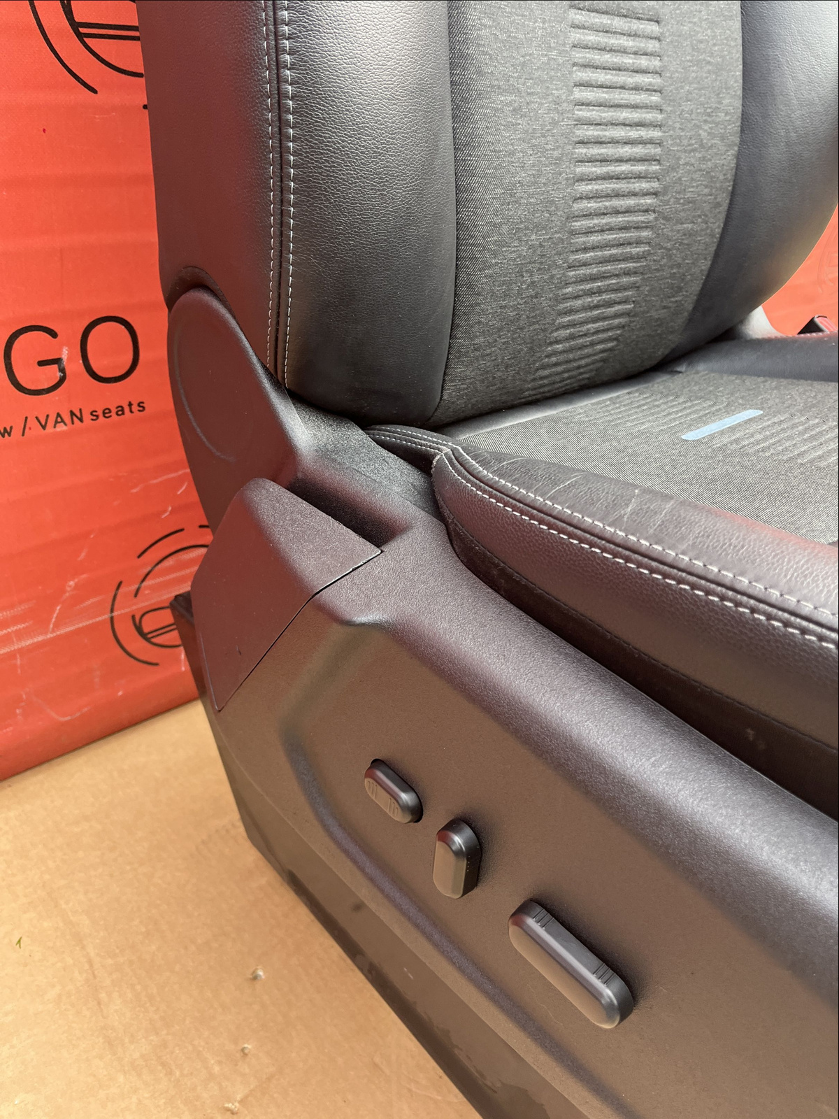 Ford Transit Custom Seat EU passenger | UK driver armrest 2012-2023 ACTIVE electric airbag