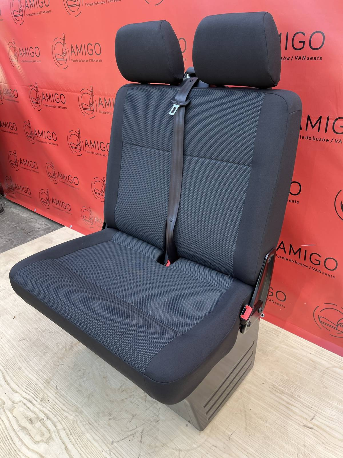 Seat VW T6 T5 double front passenger bench Simora LHD