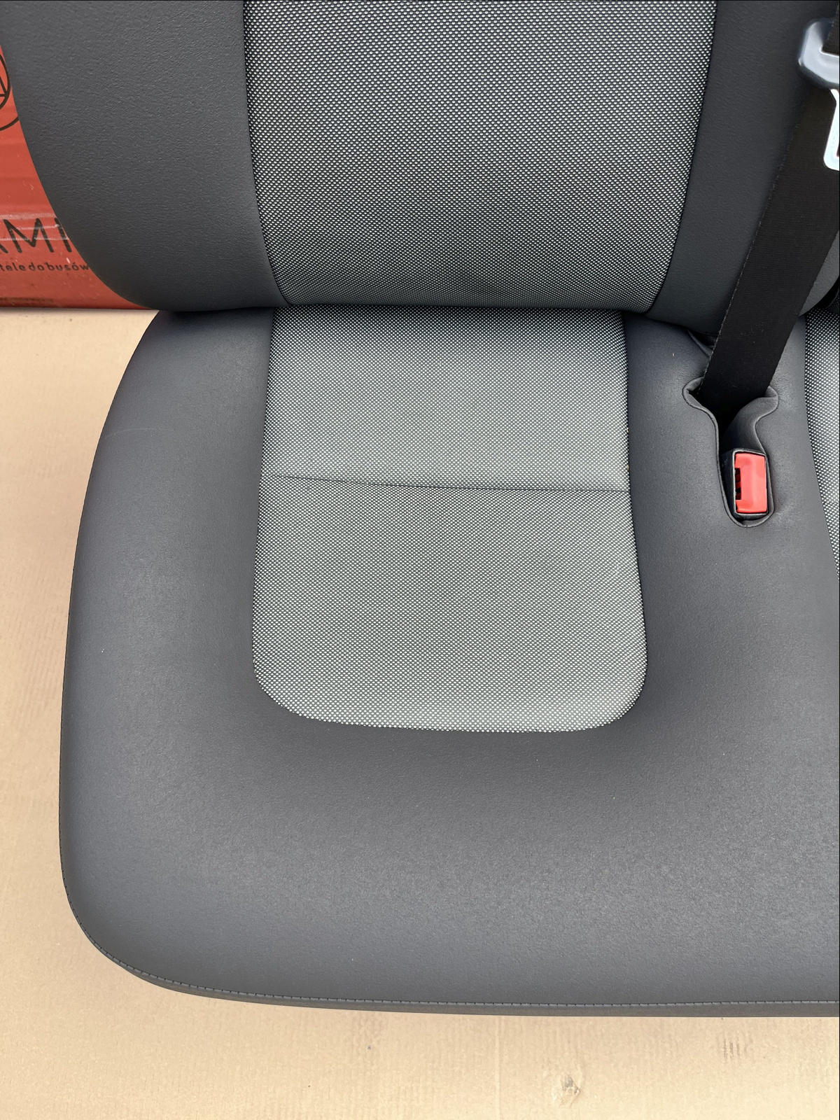 Seat Fiat Ducato Boxer Jumper Relay double front bench cupholder passenger LHD