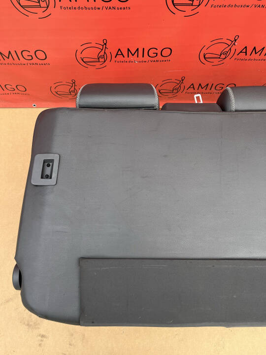 Bench rear triple seat VW T5.1 PanAmericana leather Multivan Caravelle t6