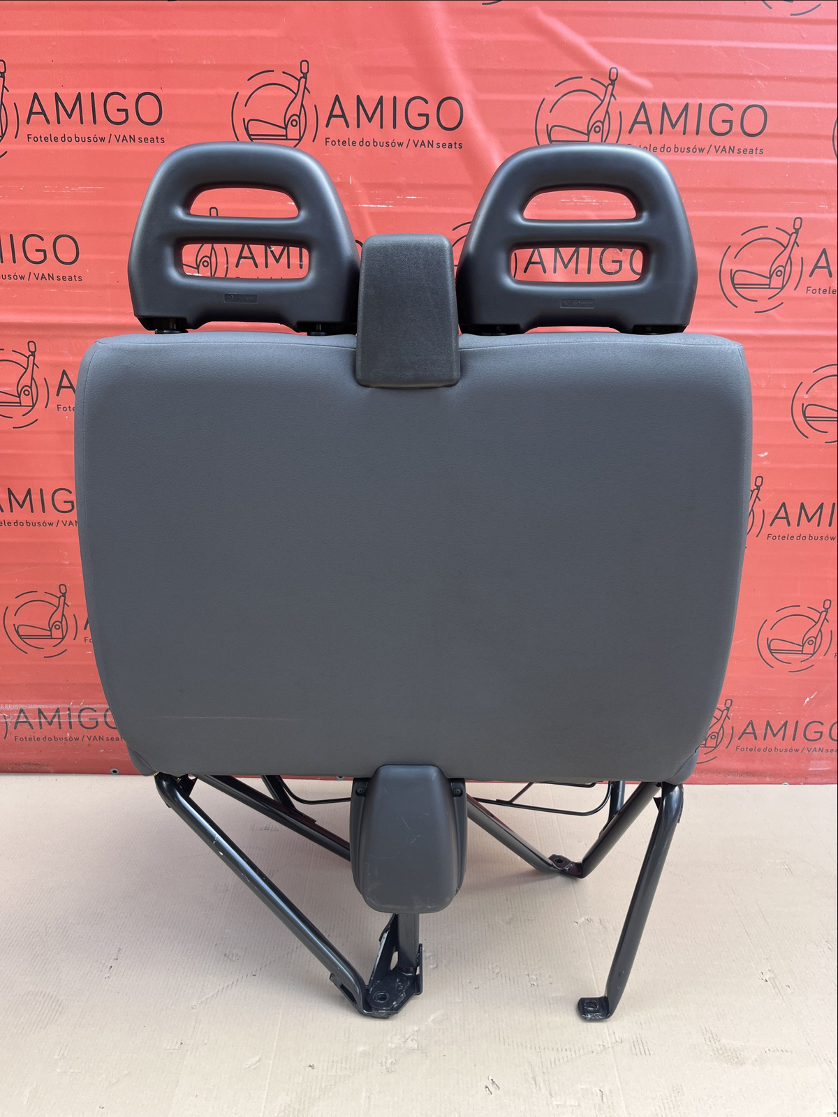 Seat Fiat Ducato Boxer Jumper Relay double front bench cupholder passenger LHD