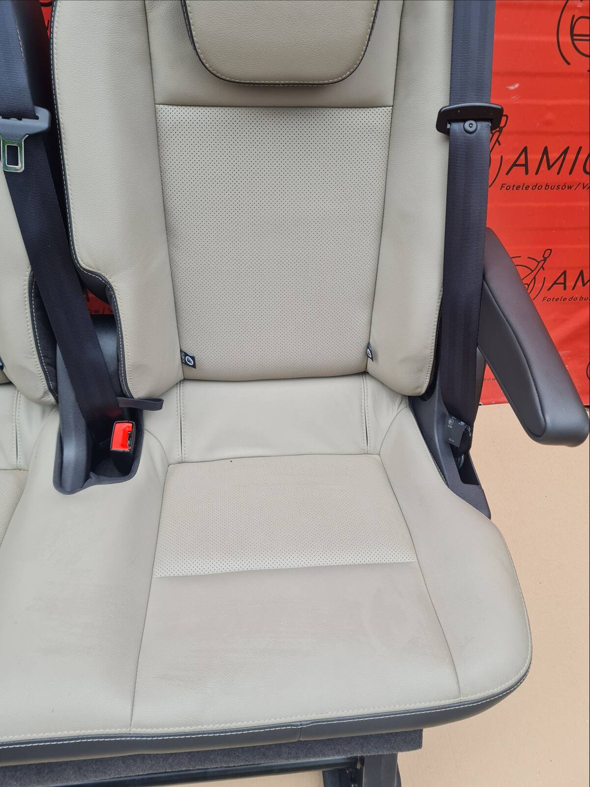Seat 2+1 Ford Transit Custom 2013-2020 bench rear seats double single LHD