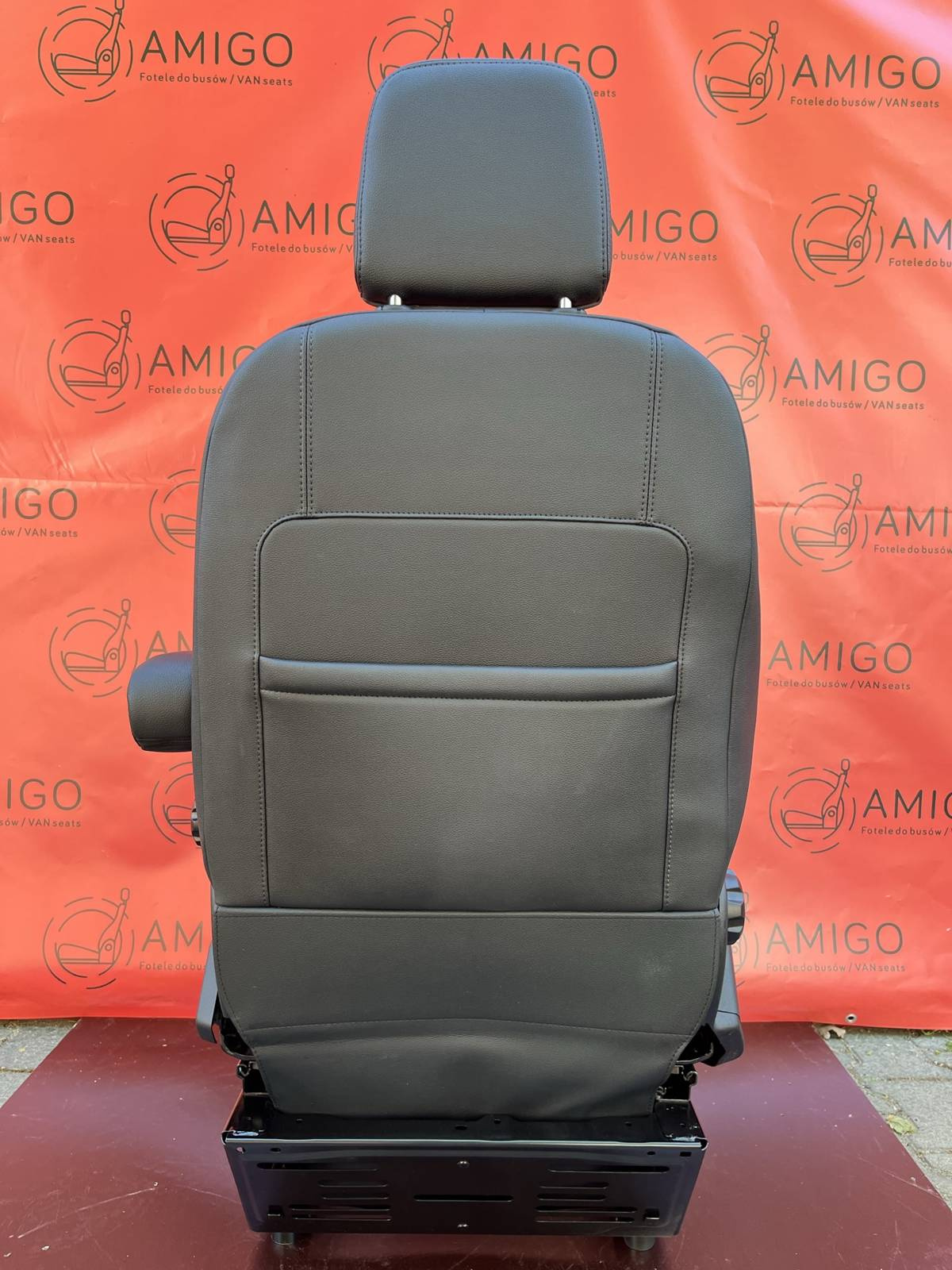 Ford Transit Custom Seat EU passenger | UK driver armrest 2012-2022 Salerno leather airbag