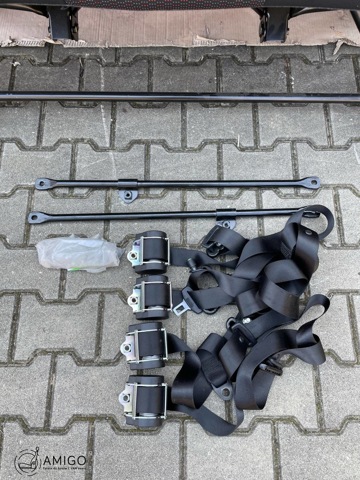 Seat Fiat Ducato Boxer Jumper Citroën Relay LHD bench triple rear isofix seats