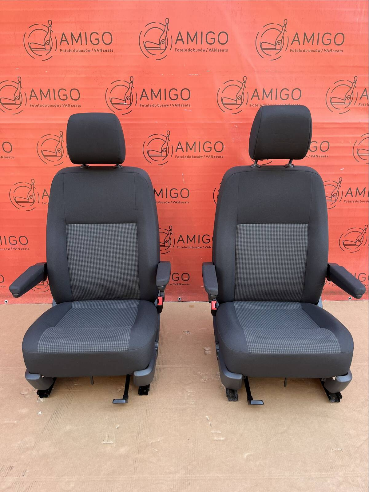 Driver passenger Captain genuine swivel seats seat VW T6.1 California Double Grid
