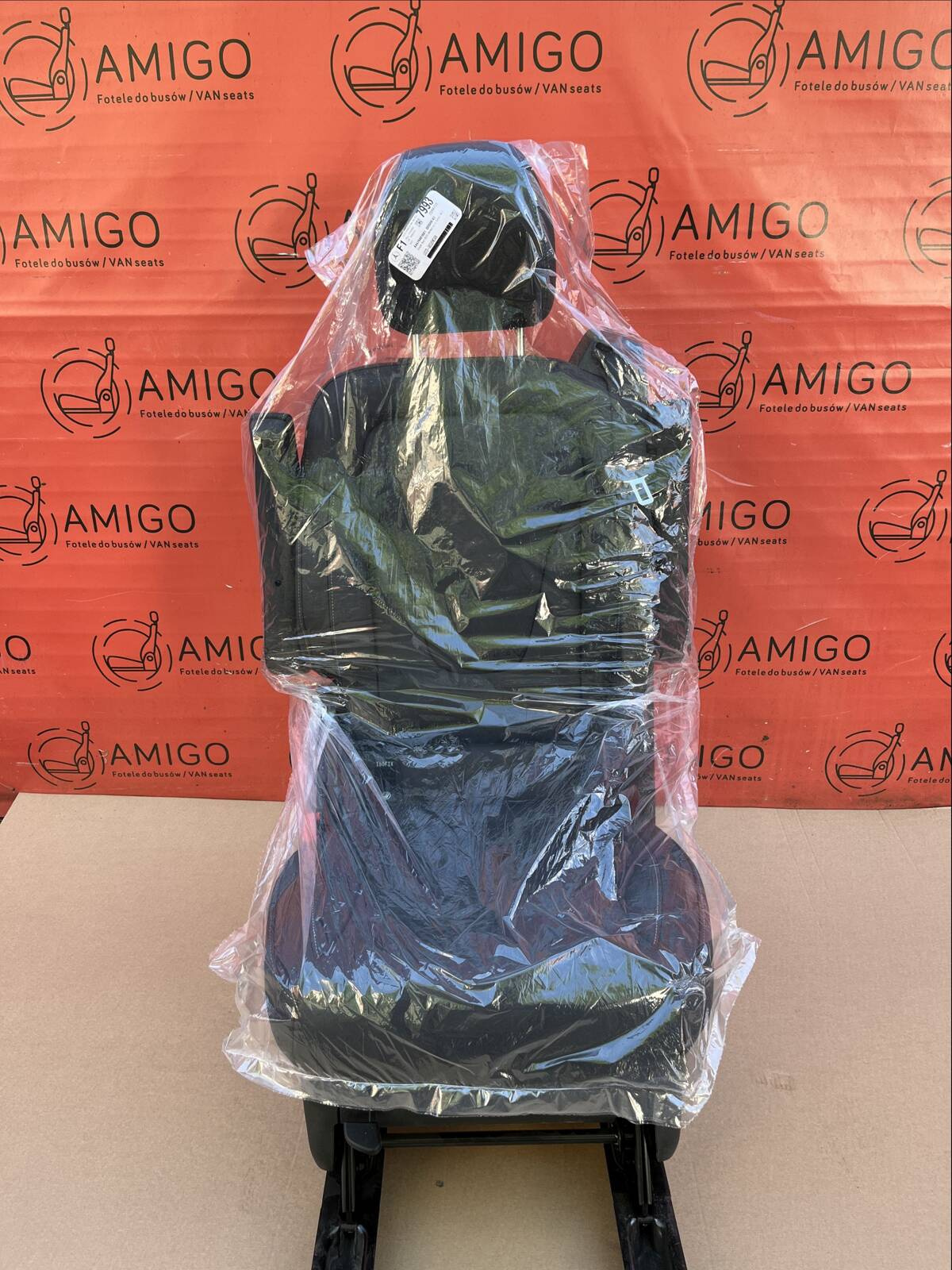 Seat single rear Mercedes V-class W447 Leather Lugano Black NEW