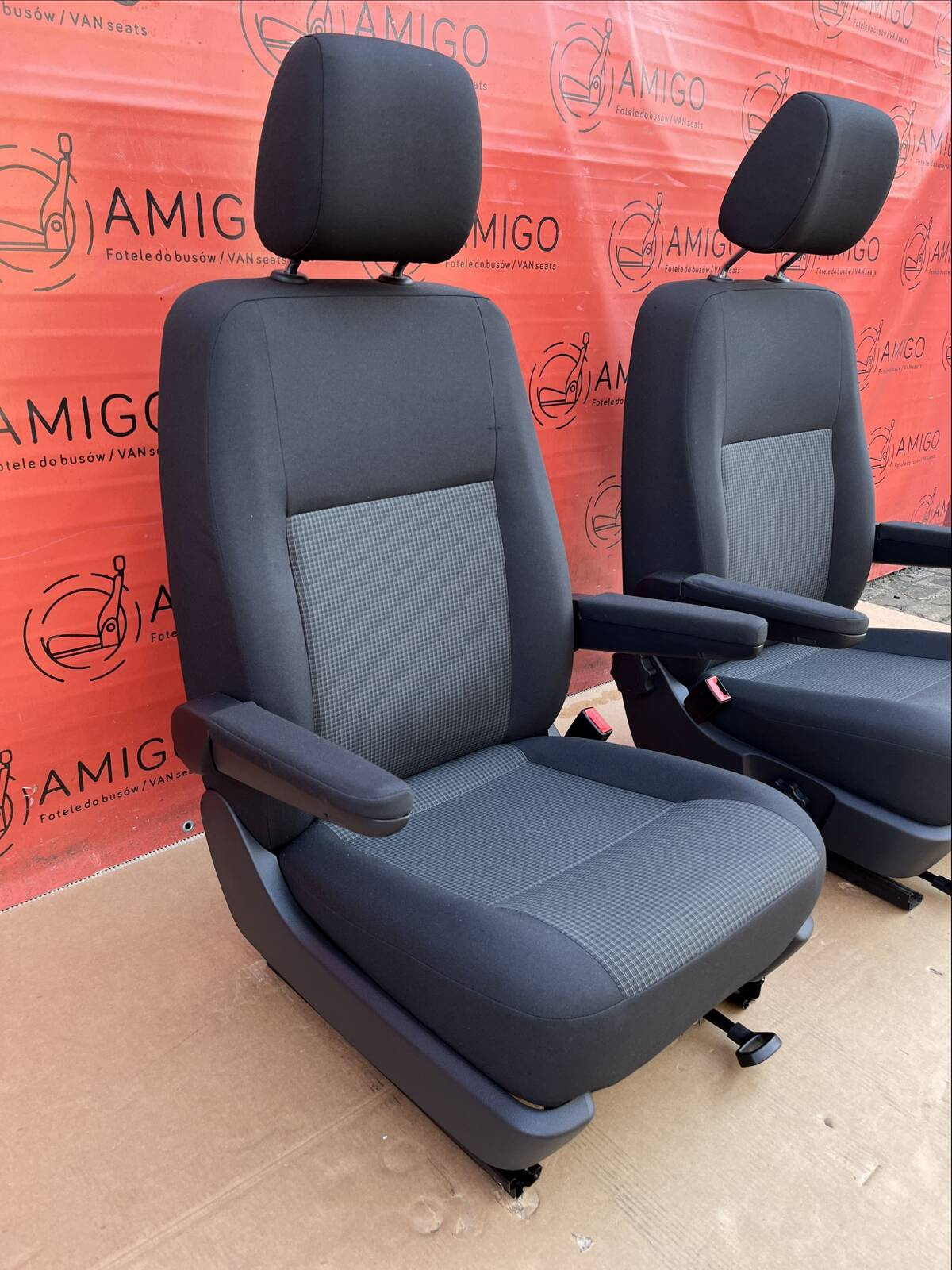 Driver passenger Captain genuine swivel seats seat VW T6.1 California Double Grid