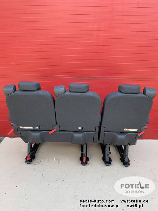 Seat Ford Transit Custom Kombi bench rear seats double single LHD white Lane