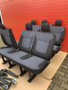 Seat triple bench Renault Trafic Opel Vauxhall Vivaro NV300 Talento belts floor