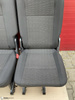 Bench rear triple seat VW T6 Transporter PANDU t5 3x single