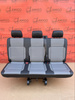 Bench rear triple seat VW T6.1 T6 Transporter Savona Leather Palladium T5