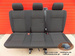 Bench rear triple seat VW T6 Transporter PANDU T5 | SET TO SECOND ROW belts moun
