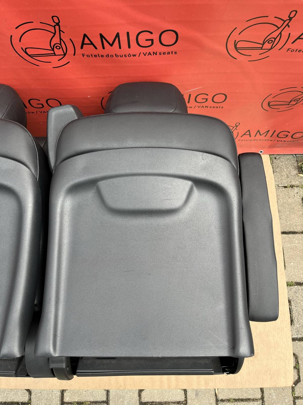 Rear Seats 2+1 bench single seat comf MERCEDES W447 Vito Tourer Faux Leather RHD