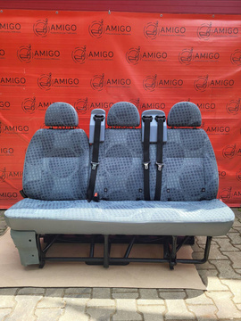 Seat Ford Transit MK7 bench triple rear three-seats isofix
