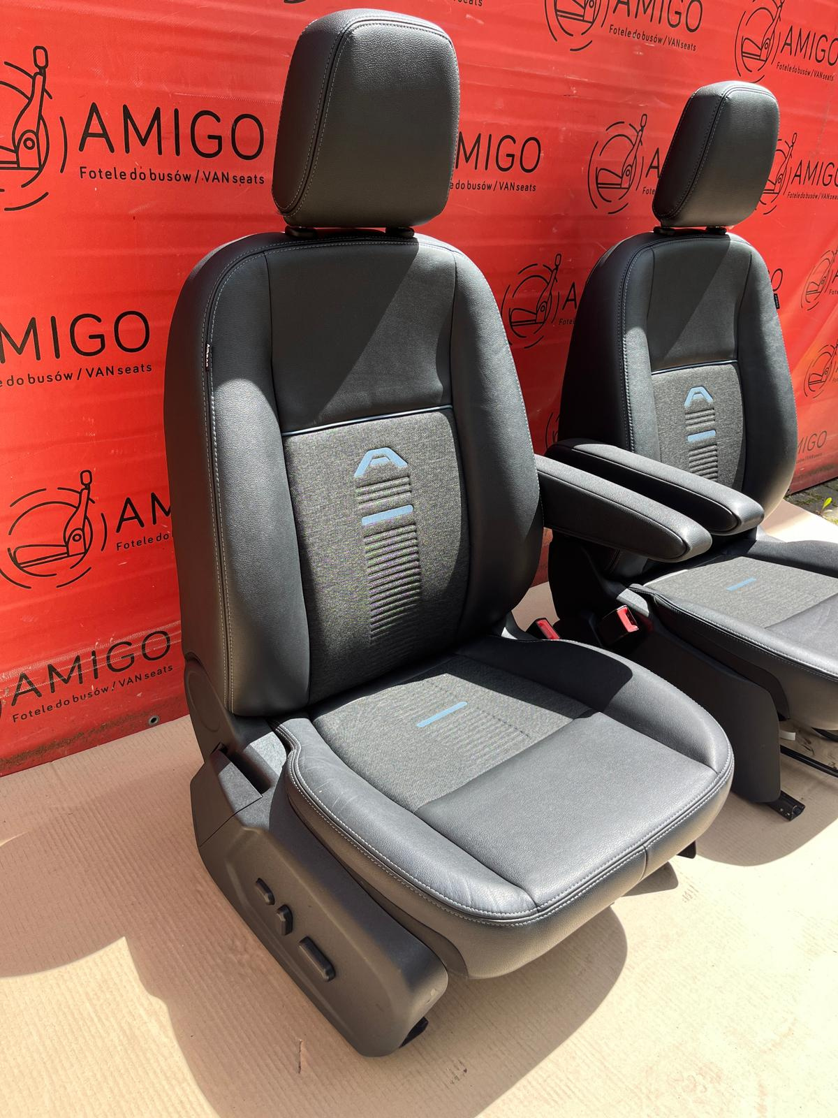 Ford Transit Custom ACTIVE Seat driver passenger 2012-2023 Casual/Glacier Salerno Airbag