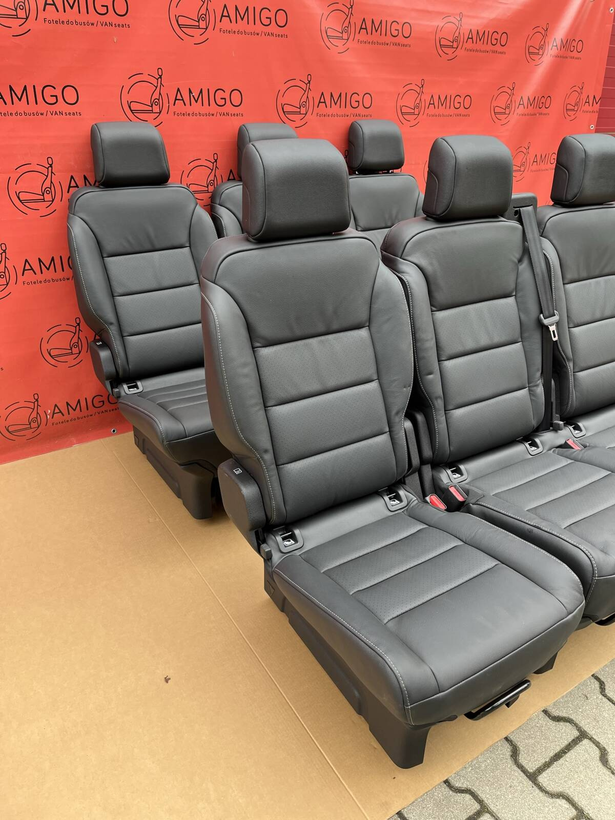Rear seats bench Traveller Spacetourer Ulysse Zafira Vivaro Proace leather